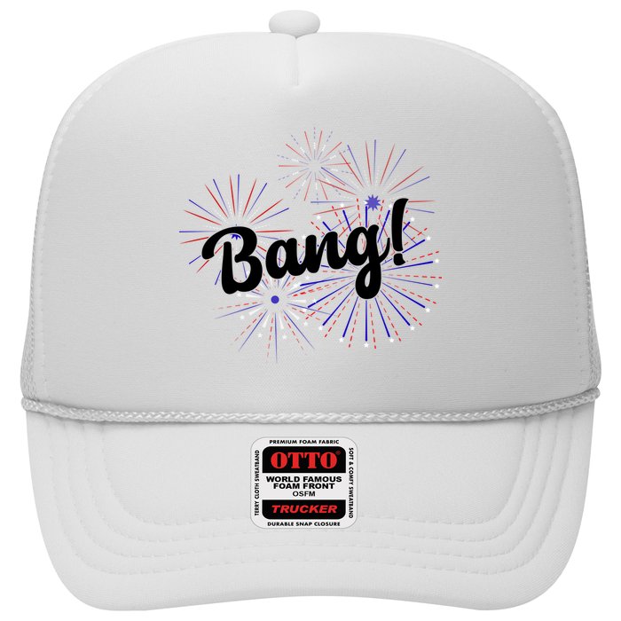 Bang 4th Of July Firework Trucker Hat