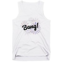 Bang 4th Of July Firework Tank Top