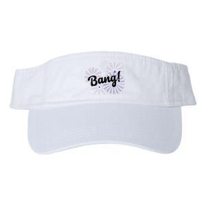 Bang 4th Of July Firework Valucap Bio-Washed Visor