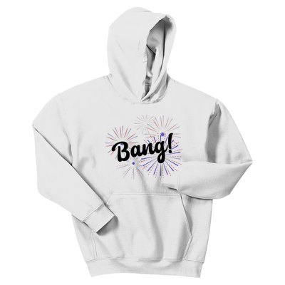 Bang 4th Of July Firework Kids Hoodie