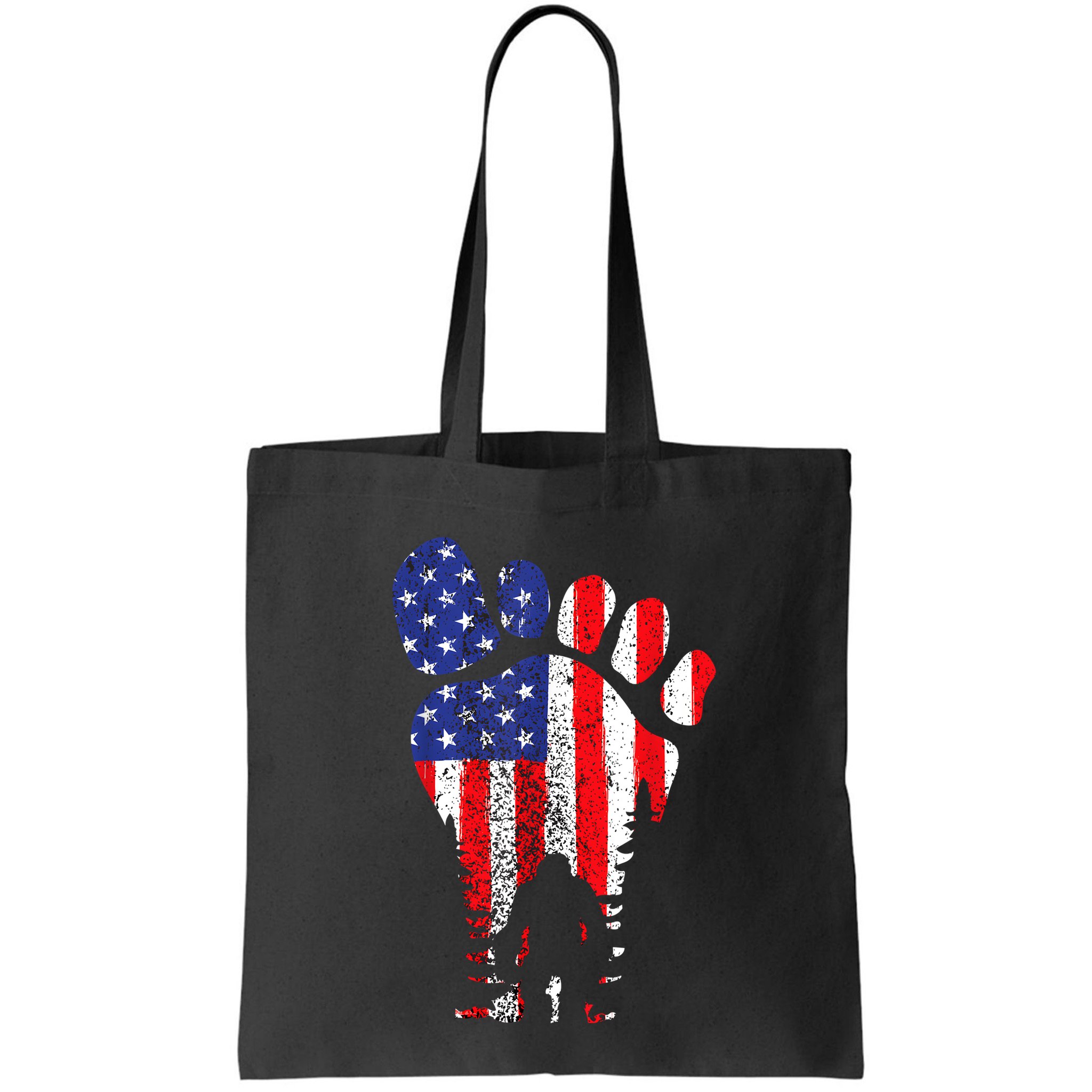 Bigfoot 4th Of July Sasquatch American Flag Patriotic Bag