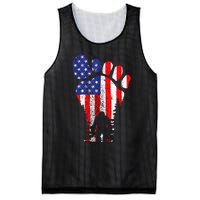 Bigfoot 4th Of July Sasquatch American Flag Patriotic Mesh Reversible Basketball Jersey Tank