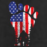 Bigfoot 4th Of July Sasquatch American Flag Patriotic Golf Towel