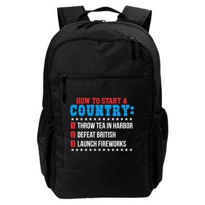Boston 4th of July Funny Tea Party Patriotic Patriot Gift Backpack