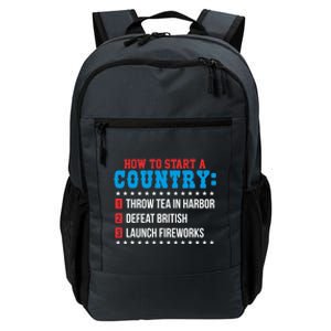 Boston 4th of July Funny Tea Party Patriotic Patriot Gift Daily Commute Backpack