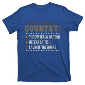 Boston 4th Of July Funny Tea Party Patriotic Patriot Gift Cool Gift T-Shirt