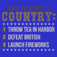 Boston 4th Of July Funny Tea Party Patriotic Patriot Gift Cool Gift V-Neck T-Shirt