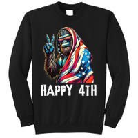 Bigfoot 4th Of July Happy 4th Patriotic Usa Teens Sweatshirt