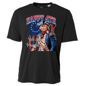 Biden 4th Of July Great Again Patriotic Trump Cooling Performance Crew T-Shirt