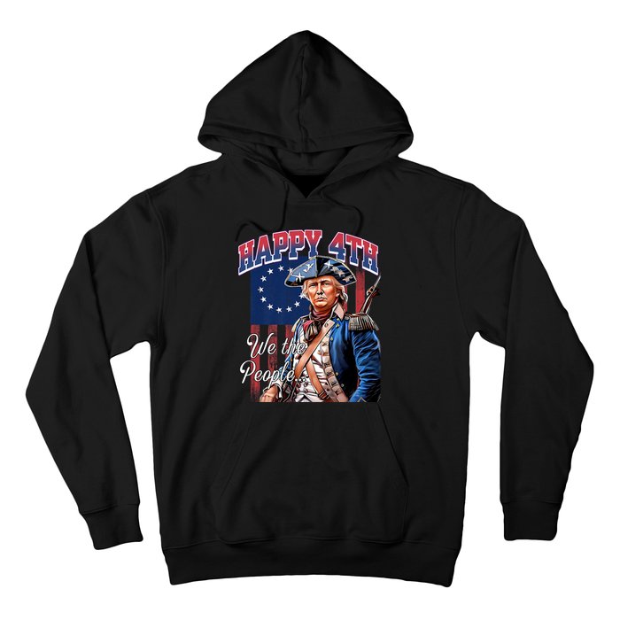 Biden 4th Of July Great Again Patriotic Trump Hoodie