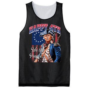 Biden 4th Of July Great Again Patriotic Trump Mesh Reversible Basketball Jersey Tank