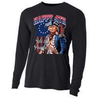 Biden 4th Of July Great Again Patriotic Trump Cooling Performance Long Sleeve Crew