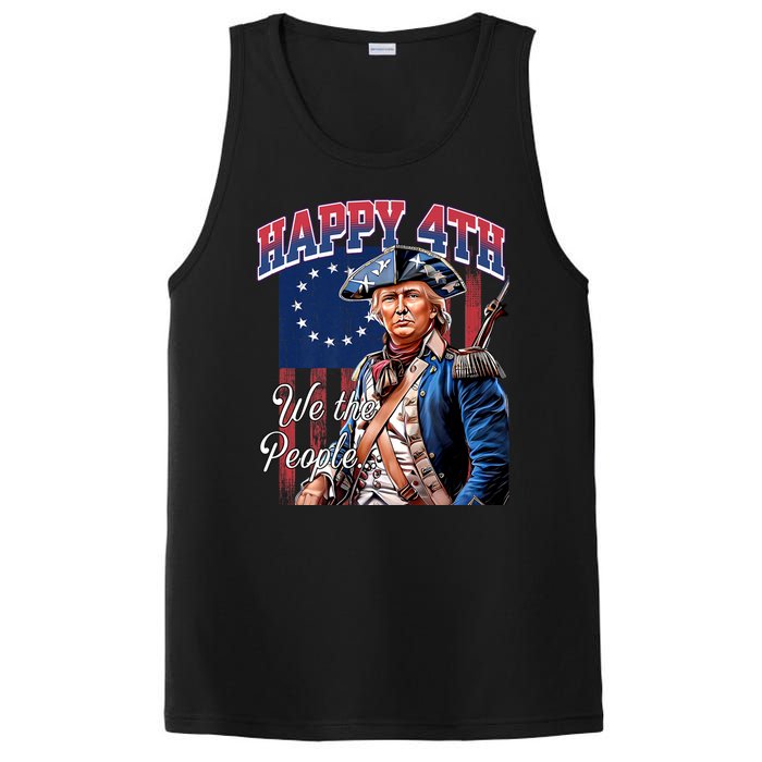 Biden 4th Of July Great Again Patriotic Trump PosiCharge Competitor Tank