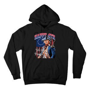 Biden 4th Of July Great Again Patriotic Trump Tall Hoodie