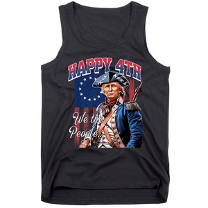 Biden 4th Of July Great Again Patriotic Trump Tank Top