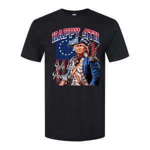 Biden 4th Of July Great Again Patriotic Trump Softstyle CVC T-Shirt