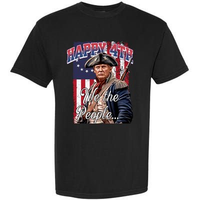 Biden 4th Of July Great Again Patriotic Trump Garment-Dyed Heavyweight T-Shirt