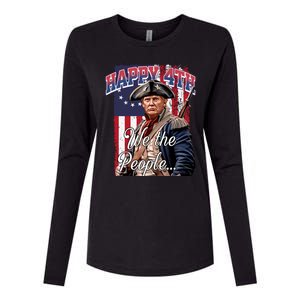 Biden 4th Of July Great Again Patriotic Trump Womens Cotton Relaxed Long Sleeve T-Shirt