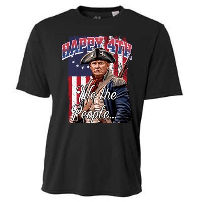 Biden 4th Of July Great Again Patriotic Trump Cooling Performance Crew T-Shirt