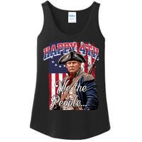 Biden 4th Of July Great Again Patriotic Trump Ladies Essential Tank