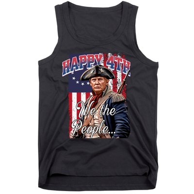 Biden 4th Of July Great Again Patriotic Trump Tank Top