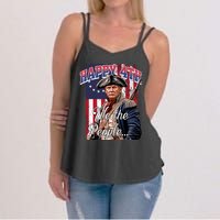 Biden 4th Of July Great Again Patriotic Trump Women's Strappy Tank