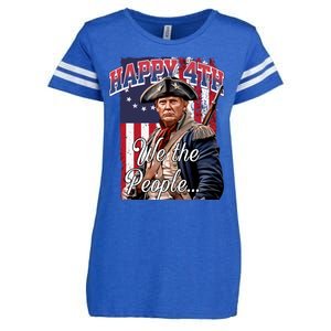 Biden 4th Of July Great Again Patriotic Trump Enza Ladies Jersey Football T-Shirt