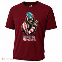 Bigfoot 4th Of July Usa Patriotic Sasquatch Performance Shirt