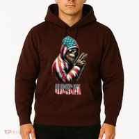Bigfoot 4th Of July Usa Patriotic Sasquatch Hoodie
