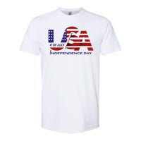 Beautiful 4th Of July Independence Day Softstyle CVC T-Shirt