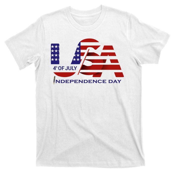 Beautiful 4th Of July Independence Day T-Shirt