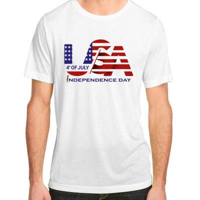 Beautiful 4th Of July Independence Day Adult ChromaSoft Performance T-Shirt