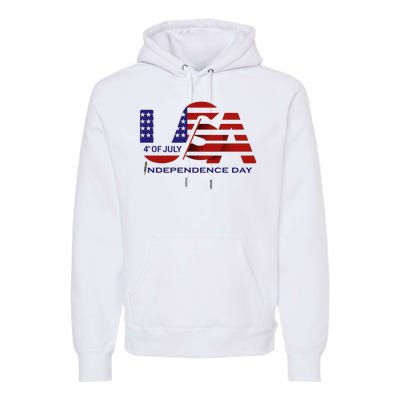 Beautiful 4th Of July Independence Day Premium Hoodie