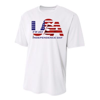 Beautiful 4th Of July Independence Day Performance Sprint T-Shirt