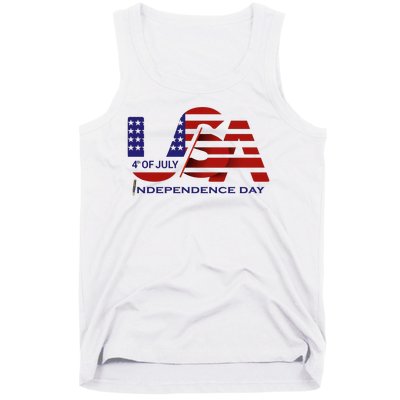 Beautiful 4th Of July Independence Day Tank Top