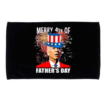 Biden 4th Of July Joe Biden Happy Father's Day Funny Microfiber Hand Towel