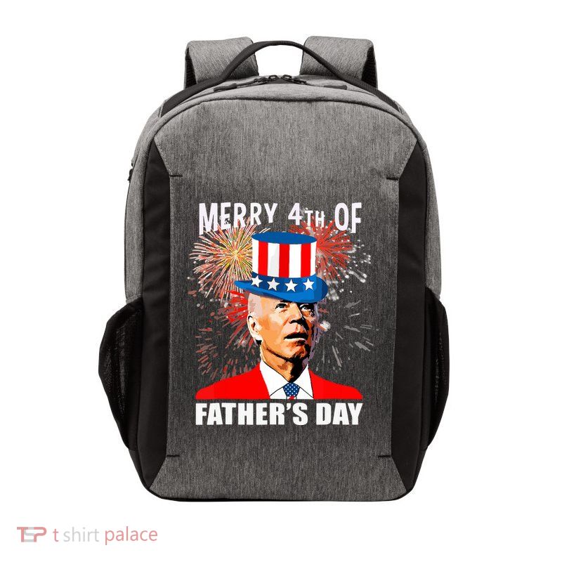 Biden 4th Of July Joe Biden Happy Father's Day Funny Vector Backpack