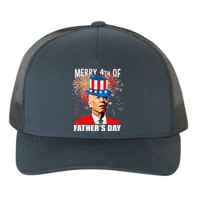 Biden 4th Of July Joe Biden Happy Father's Day Funny Yupoong Adult 5-Panel Trucker Hat