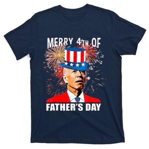 Biden 4th Of July Joe Biden Happy Father's Day Funny T-Shirt