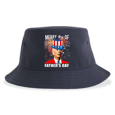 Biden 4th Of July Joe Biden Happy Father's Day Funny Sustainable Bucket Hat