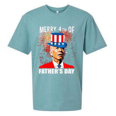 Biden 4th Of July Joe Biden Happy Father's Day Funny Sueded Cloud Jersey T-Shirt
