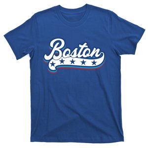 Boston 4th Of July American Usa Patriotic America Retro Gift T-Shirt