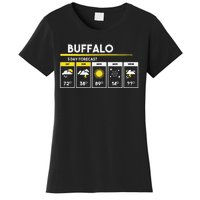 Buffalo 5 Days Forecast Women's T-Shirt