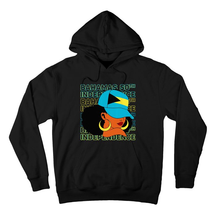 Bahamas 50th Independence Day Bahamian Bahamas Flag Hoodie