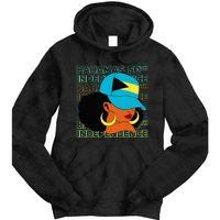 Bahamas 50th Independence Day Bahamian Bahamas Flag Tie Dye Hoodie