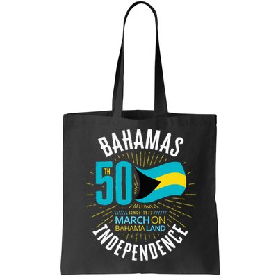 Bahamas 50th Independence Bahamian Flag Nassau Bahamas Flag Bag