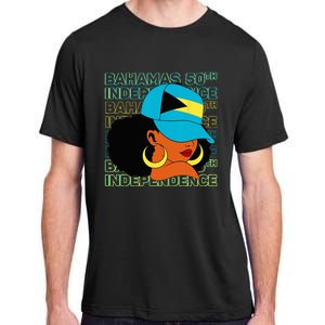 Bahamas 50th Independence Day Bahamian Flag Adult ChromaSoft Performance T-Shirt