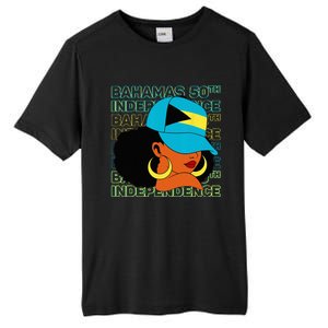 Bahamas 50th Independence Day Bahamian Flag Tall Fusion ChromaSoft Performance T-Shirt