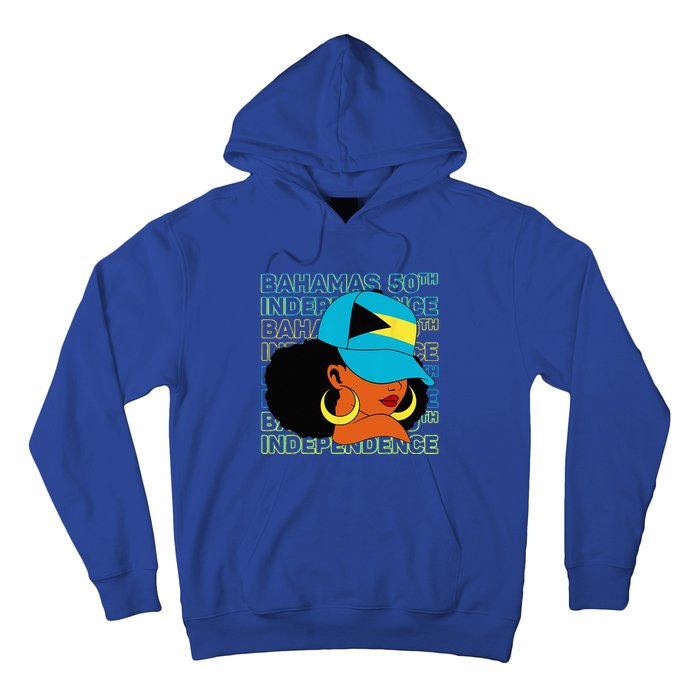 Bahamas 50th Independence Day Bahamian Flag Hoodie