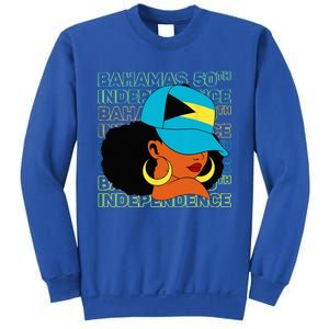 Bahamas 50th Independence Day Bahamian Flag Sweatshirt